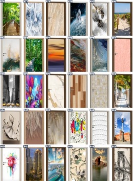 ДВЕРНАЯ НАКЛЕЙКА Мебель Фотообои Шпон