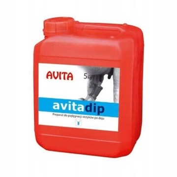 DIPPING POUDOJOWY antybakteryjny dezynfekcja higiena strzyków AVITADIP 5kg