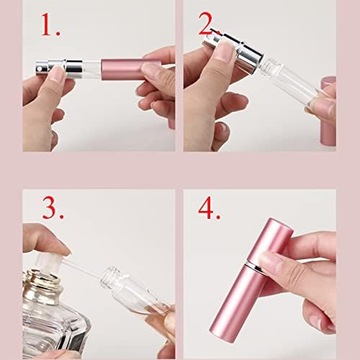 Atomizer Podróżny Na Perfumy Sztyft Mateo Red Zestaw 2x10ml