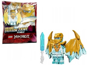 LEGO Ninjago Crystallized - Zane (Golden Dragon) + miecz 892293 njo770