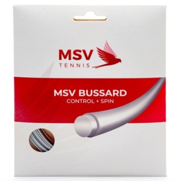 Naciąg tenisowy MSV Bussard set. 12 m. silver 1,30