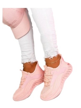 DAMSKIE ADIDASY BUTY PUDROWY RÓŻ ŁADNE KOBIECE 37
