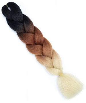 СИНТЕТИЧЕСКИЕ ВОЛОСЫ ЦВЕТНЫЕ КОСЫ OMBRE C15