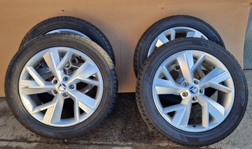 ALUFELGI SKODA KODIAQ 235/50/19 ZIMA IDEAŁ KPL OPONA 7 MM