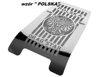 YAMAHA XVS 1100 DRAG STAR V-STAR КРЫШКА ДВИГАТЕЛЯ