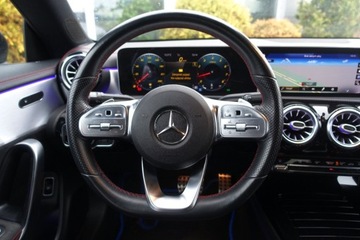 Mercedes CLA C118/X118 Coupe 2.0 220 190KM 2020 Mercedes-Benz CLA 4-Matic, AMG Line, kamera, tempomat, asystent martwego p, zdjęcie 13