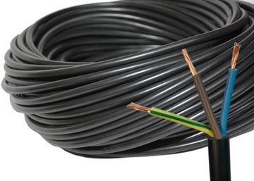 Przewód kabel H05VV-F OWY 3x1,5mm2 na PRZEDŁUŻACZ