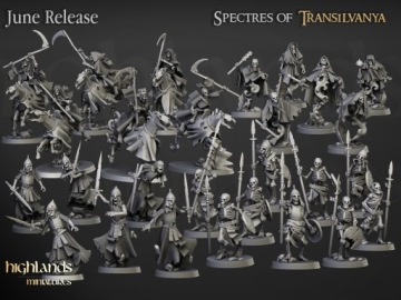 Wraith 6 - Highlands Miniatures - 3D печать