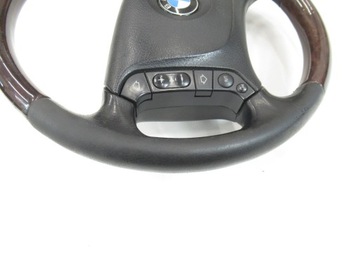 Рулевое колесо с подушкой безопасности BMW e38 e39 WOOD Многофункциональный