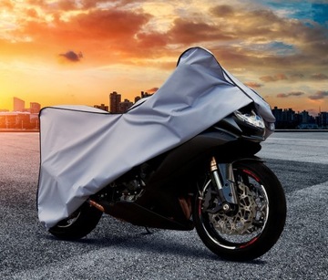 Польский всесезонный брезентовый чехол на мотоцикл Motorcycle Protector XL