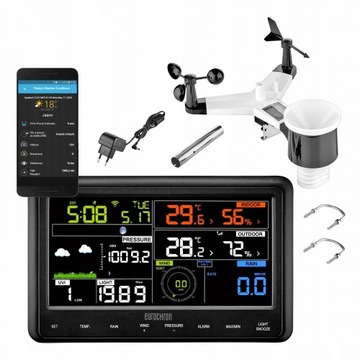 Метеостанция METEO WiFi 100 м до фруктового сада на балконе ГЕРМАНИЯ