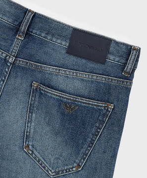 EMPORIO ARMANI JEANSOWE SPODNIE MĘSKIE 6R1J75 1DL7Z 0942 38