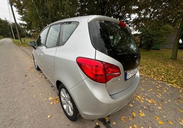 Opel Meriva II Mikrovan 1.4 Twinport ECOTEC 100KM 2010 Opel Meriva Bezwypadkowy, oryginalny lakier, instalacja gazowa LPG 1.4, zdjęcie 14