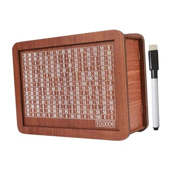 Копилка в стиле ретро со счетчиком. Экономия денег для детей 10000 евро.