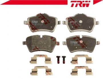 ПЕРЕДНИЕ ТОРМОЗНЫЕ КОЛОДКИ MINI COOPER S 04- 07- 10- T