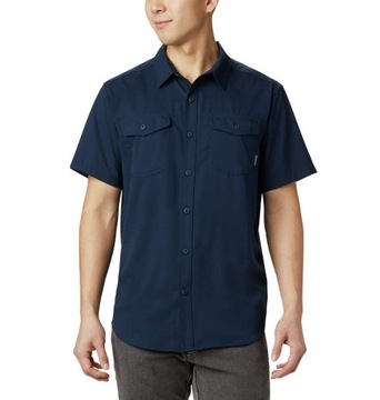 Koszula męska Columbia Utilizer II Solid S/S Shirt- Collegiate Navy L