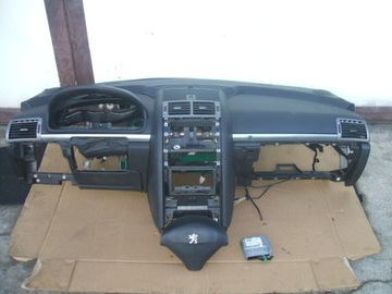 PEUGEOT 407 AIRBAG DESKA ROZDĚLOVAČE KONZOLA