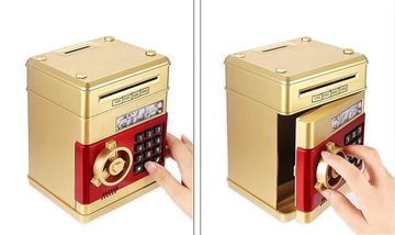 СЕЙФ-КОПИЛКА ДЛЯ МОНЕТ БАНКНОТ Депозитный автомат + ПИН-код