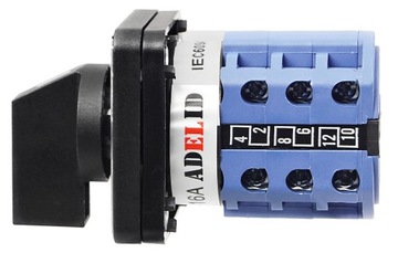 Встраиваемый кулачковый переключатель ARC 1-0-2 16A 3P 4