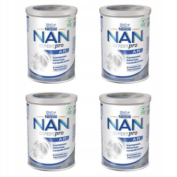 NESTLE NAN AR ulewanie 4x400g