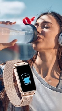 ЖЕНСКИЕ ЧАСЫ SMARTBAND SMARTWATCH Шагомер МОНИТОР СЕРДЕЧНОГО РИТМА НОВОСТИ ПОЛЬСКИЙ