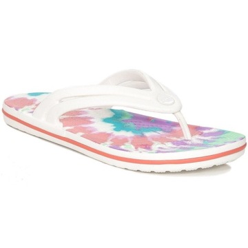 Klapki japonki damskie Crocs 206988-6SN Tie Fresco Multi kolorowe r.36-37