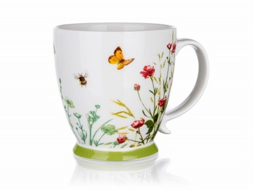 Kubek ceramiczny Meadow łąka kwiaty 460 ml