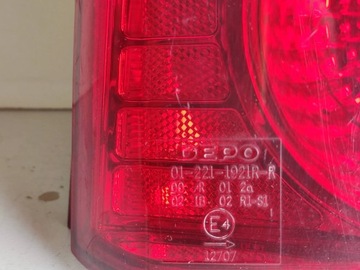 HYUNDAI ATOS CLASSIC 2001 ZADNÍ STRANA PRAWA/LAMPA
