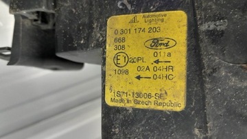 FORD MONDEO MK3 SVĚTLO PŘEDNÍ LEVÝ 1S71-13006-SE EVROPA