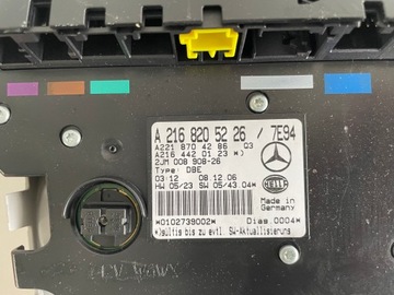 LAMPA POLSTROVÁNÍ A2168205226 MERCEDES W216 W221