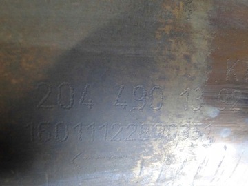 MERCEDES E CLASS 207 C/A LIFT КАТАЛИТИЧЕСКИЙ DPF CAT