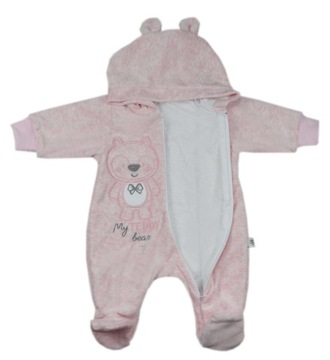 ДЕТСКИЙ КОМБИНЕЗОН ОСЕНЬ ВЕСНА Розовый размер 68