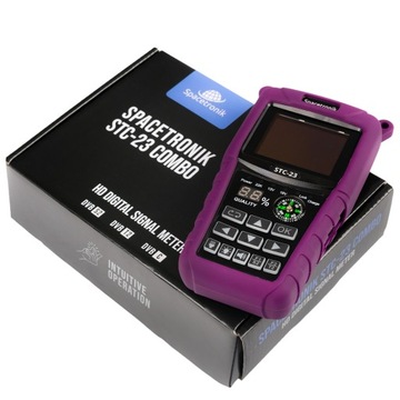 Комбинированный измеритель сигнала Spacetronik STC-23 DVB-S/C/T