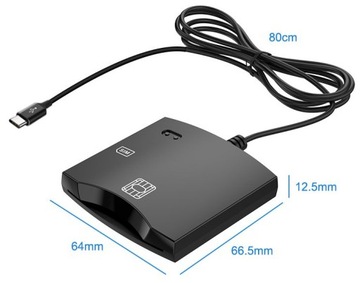 Устройство считывания карт драйверов USB-C для телефона с ПРОГРАММОЙ