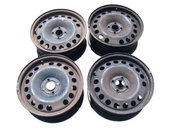4× DISK OCELOVÝ OPEL OE 6.5" X 16" 4X110 ET 37