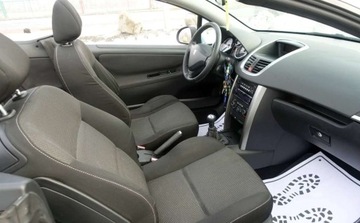 Peugeot 207 CC 1.6 VTi 120KM 2010 Peugeot 207 CC 1.6 120KM Kabriolet Zarejestrowany Klima Grzane fotele 1.6, zdjęcie 19