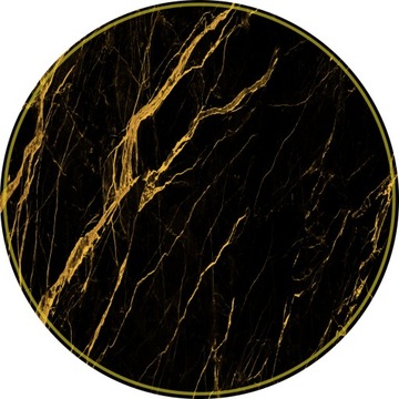 ELEGANCKA MATA PODŁOGOWA POD FOTEL okrągła 100cm