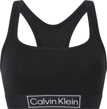 Biustonosz sportowy Calvin Klein UNLINED BRALETTE czarny rozmiar S