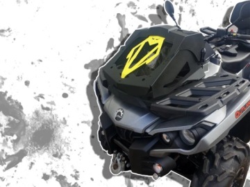 КОМПЛЕКТ ЗАЩИТЫ РАДИАТОРА CAN-AM OUTLANDER G2 ПЕРЕНОСИТЕЛЬ 500 650 800 850 1000 ALU