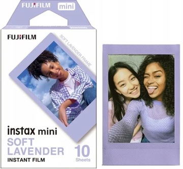 Сменные блоки Instax MINI Soft Lavender 10 ФОТО Пленка 11 12 Фиолетовый, Лавандовый