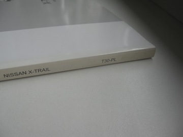 NISSAN XTrail T30 2001-2007 Polska książka obsługi