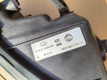 HALOGEN LEVÝ OCTAVIA III 5E0941701C NOVÝ OE
