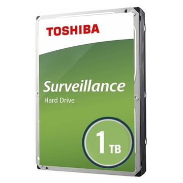 Dysk HDD 1TB Toshiba S300 do monitoringu 1000GB DYSK DO REJESTRATORA KAMER