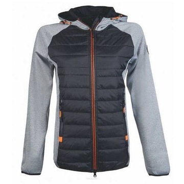HKM Bluza Style, kolor melanż/czarny 176
