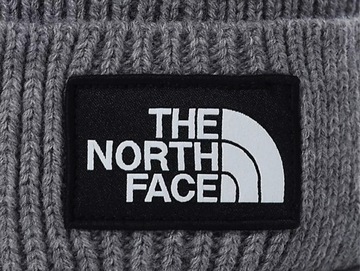Czapka zimowa The North Face LOGO BOX CUF BNE MEDIUM GREY