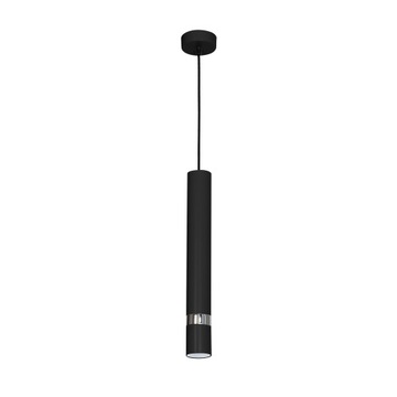 LAMPA SUFITOWA WISZĄCA ŻYRANDOL REFLEKTOR LED SOPEL TUBA SPOT CZARNA/CHROM