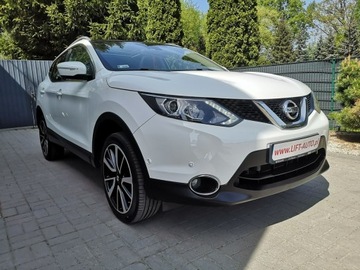 Nissan Qashqai II Crossover 1.2 DIG-T 115KM 2014 Nissan Qashqai 1.2 116KM Tekna Klimatronic Led, zdjęcie 2