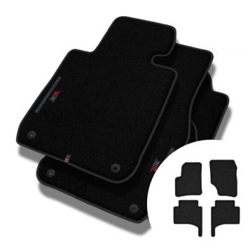 Velurové koberce Performance Premium pro Volkswagen Touareg I 2002-2010