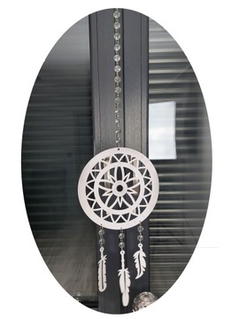 ZAWIESZKA ORNAMENT AŻUR ŁAPACZ MINI GIRLANDA KRYSZTAŁOWA SUPER OZDOBA