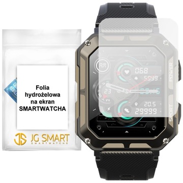 Folia ochronna na ekran smartwatcha JG SMART JGS C20 PRO Folia Hydrożelowa